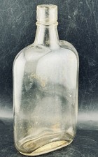 Vintage Glass Full Pint Bottle