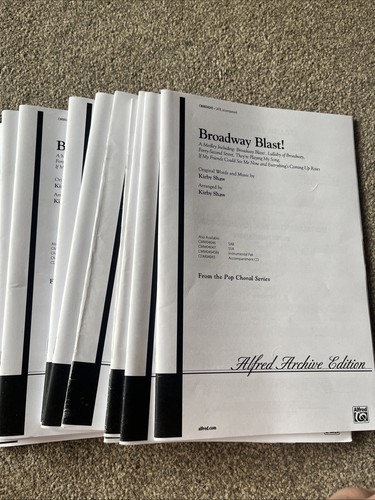 Satb broadway blast vocal - satb,