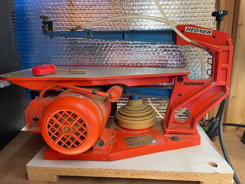 Hegner scroll saw - used, uk