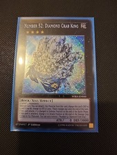 Yu-Gi-Oh! TCG Number 52: Diamond Crab King WIRA-EN050 1st Edition Secret Rare