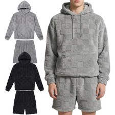 Mens Short Set Sherpa Fleece