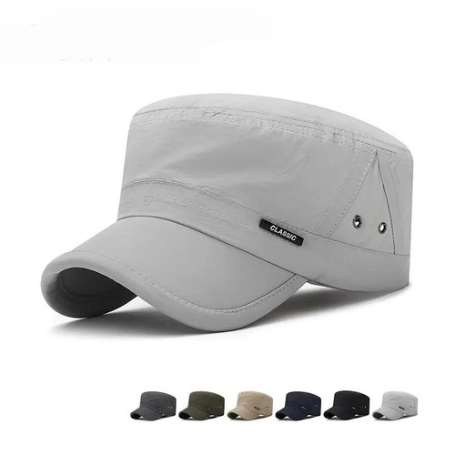 Cotton military hat adjustable - cotton,