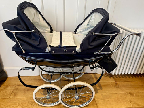 Dolls silvercross twin - silvercross, pram