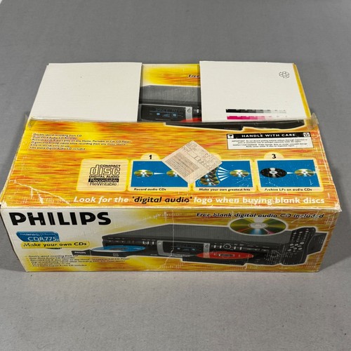 Philips cdr775 dual - philips, deck