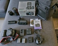 Canon EOS 50D 15.1MP Digital SLR Camera with 90-300mm and 50mm  lens- Bundle