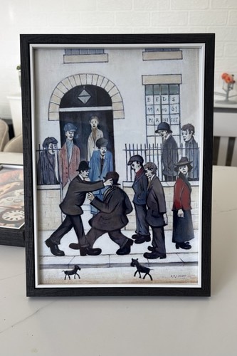 Framed lowry quality print - lowry,