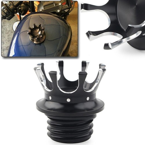 Motorcycle gas tank oil cap - gas,