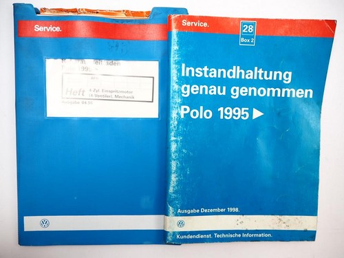 Repair guide polo 1 4 - 6n, 1.4