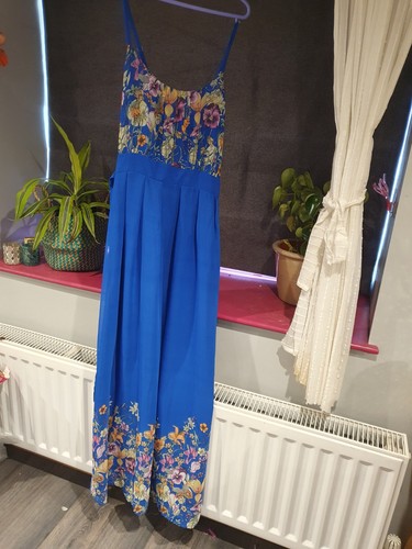 Sapphire blue maxi dress - dress, size