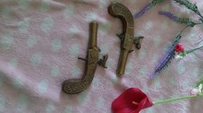 Brass Guns Decoration Vintage
