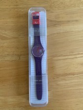 London 2012 Games Maker Paralympic Swatch Watch Purple - new