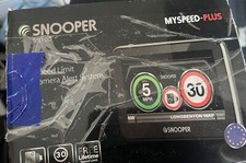 Snooper S5100 XL G2 Speed limits and Speed Camera Alerts