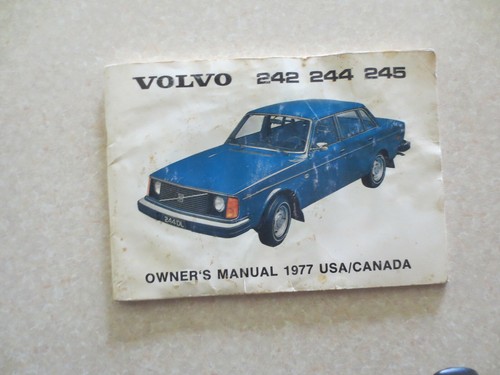 Original 1977 volvo 242 244 - &,