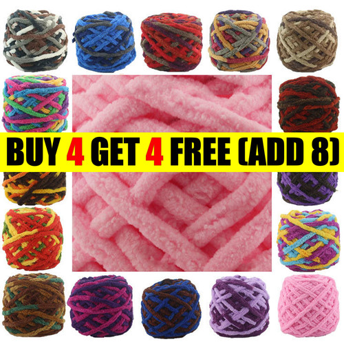 100g skeins yarn soft chunky - 100g,