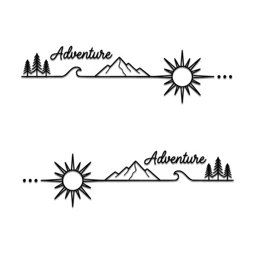 Adventure stickers mountain - adventure,