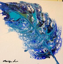 ORIGINALpainting Feather On