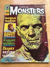 Famous Monsters of Filmland Magazine 58 October 1969 The Mummy Boris Karloff