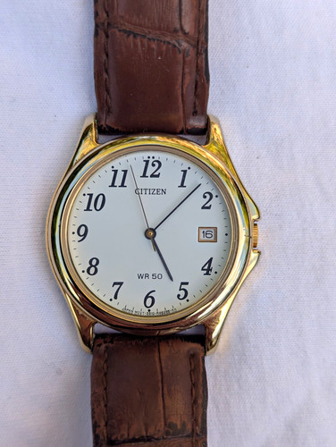 Vintage citizen 1990s gold - vintage,