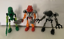 Lego Bionicle - 8572 Tahu Nuva - Toa 8535 & Onua 8532 - X 3 - Y2K -Vintage - VGC
