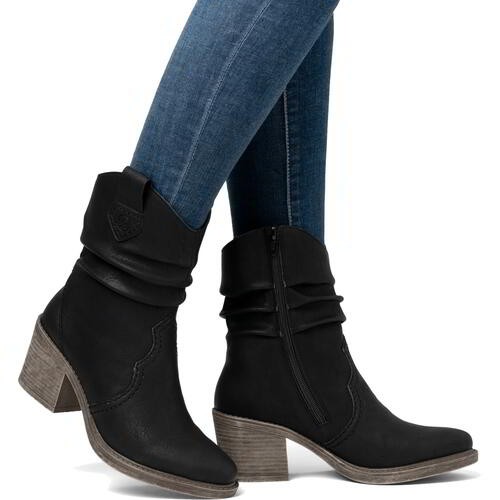 Rieker womens ladies black - rieker,