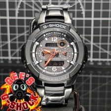 Casio G-Shock GW-3500 Black White Orange Sky Cockpit Black Solar Multiband 2010