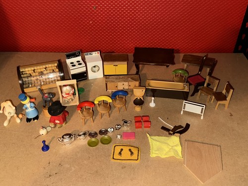 Vintage doll house kitchen - vintage,