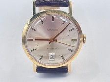 Vintage 9ct Gold Hallmarked Garrard Automatic Watch. Goldmine Jewellers.