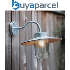 Garden Trading St Ives Swan Neck Nautical Mains Garden Wall Light Cage