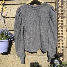 Zara jumper with puffy sleeves