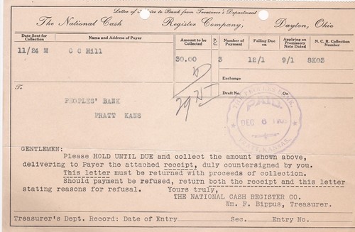The national cash - u.s.,