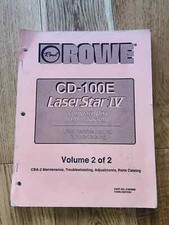 Rowe CD- 100E Laser Star IV Jukebox Service Manual & Parts Catalogue Vol 2
