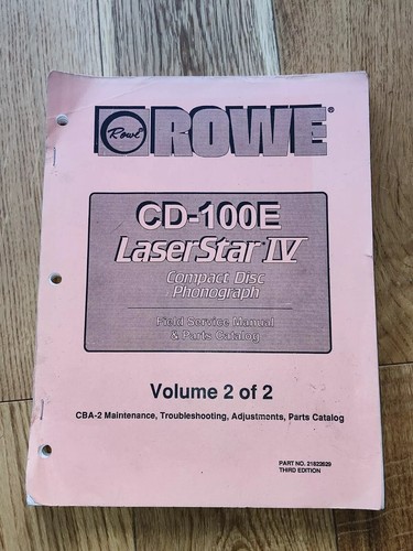 Rowe 100e laser - 100e, iv
