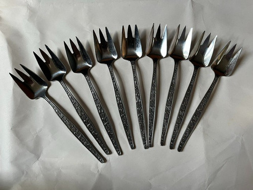 Set vintage stainless - 9,