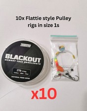 10x Flattie pulley sea fishing
