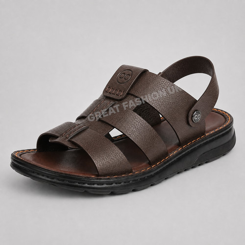 Mens brown fisherman sandals - brown,