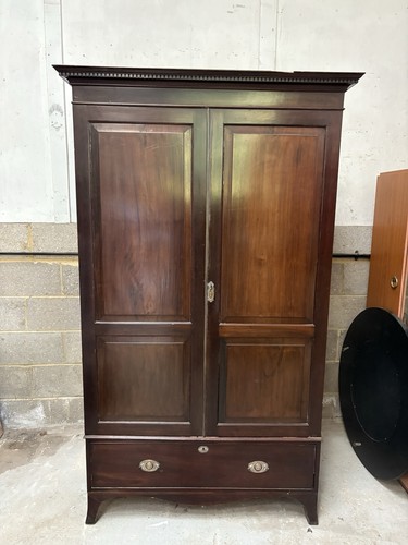 Antique victorian wardrobe - antique,