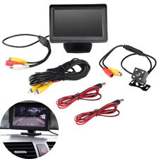 Car Rear View Reversing Camera HD Monitor Parking Night Vision Van Bus Truck Kit