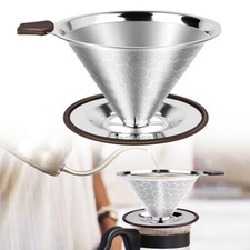 Metal Pour Over Cone Dripper