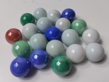 20 x 16mm Solid Colour Glass