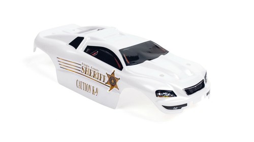 Custom body police white for - custom,
