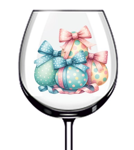 12x easter egg bow - easter,