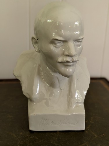 Large soviet ussr statue bust - soviet,