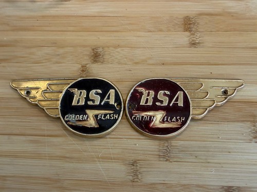 Bsa golden flash - bsa, badge