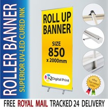 850mm Roller Banner Printed