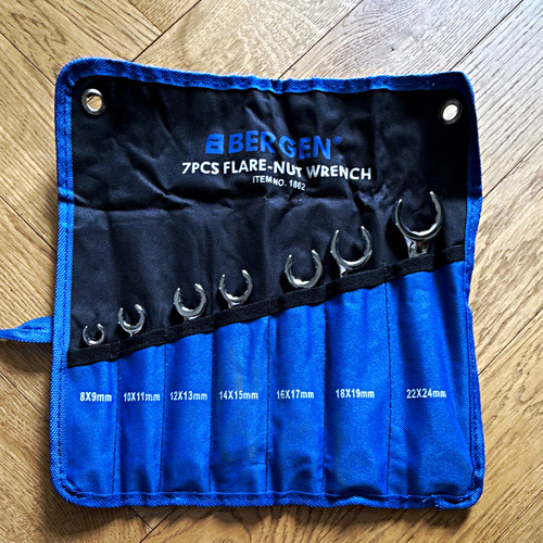 Bergen 1862 7pc metric flare - 7pc,