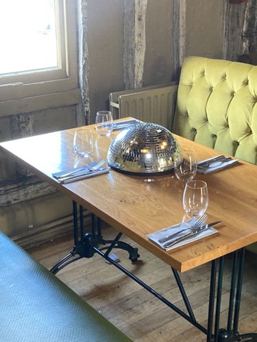 30cm half mirror - ball, disco