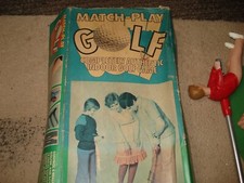 MATCH PLAY GOLF GAME - MARX - PRO SHOT GOLF -  GOLF GAME - COMPLETE - VINTAGE