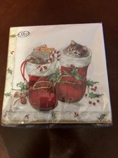 Sweet Christmas Boots Cat And