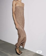 Zara Maxi Dress . Nude. Size