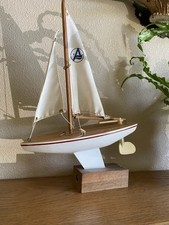 Vintage Pond Yacht Sailboat